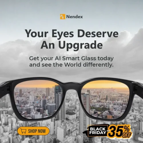 AI Camera Smart Glass  - HD Camera with AI Support