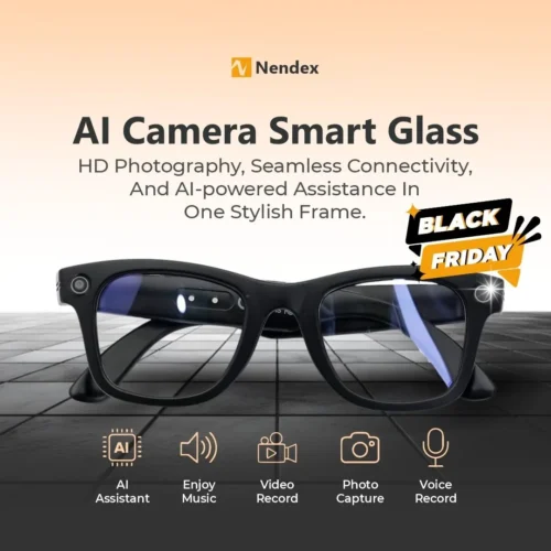 AI Camera Smart Glass  - HD Camera with AI Support