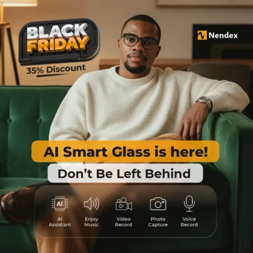 AI Camera Smart Glass  - HD Camera with AI Support