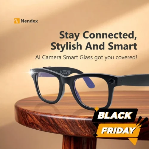 AI Camera Smart Glass  - HD Camera with AI Support