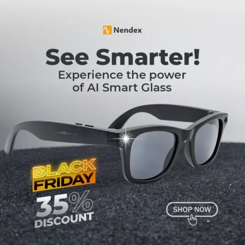 AI Camera Smart Glass  - HD Camera with AI Support